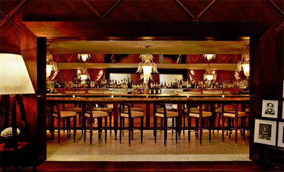 The Iconic Rose Bar offers happy hour pricing Monday through Friday from 4pm -7pm