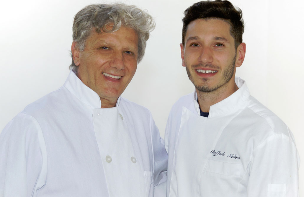 Forte dei Marmi Chefs Antonio and Raffaele Mellino are father & son