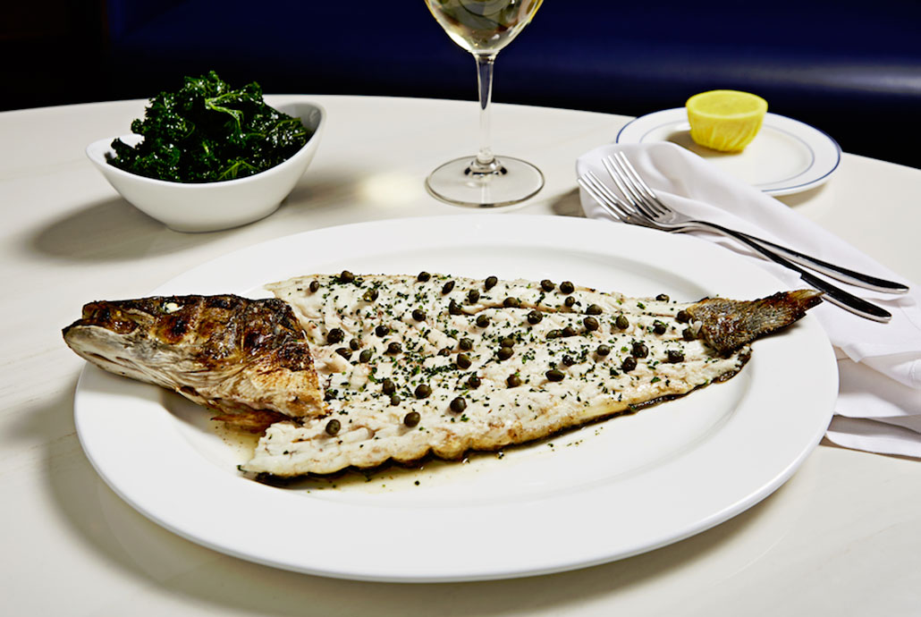 Whole Wood Grilled Fish at Lobster Bar Sea Grill