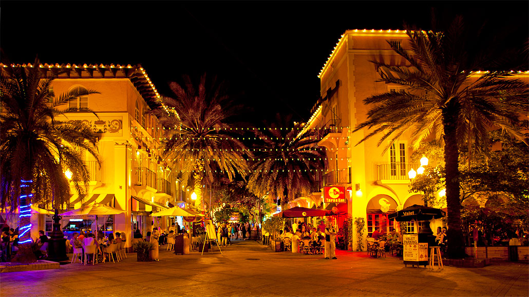 Espanola Way in South Beach