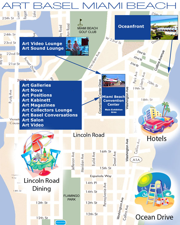 Art Basel Map