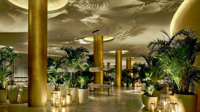 Miami Beach EDITION Hotel lobby