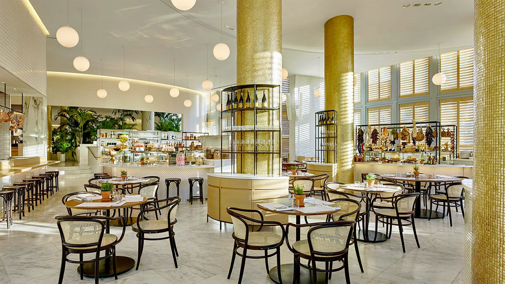 Market restaurant at the Miami Beach EDITION Hotel