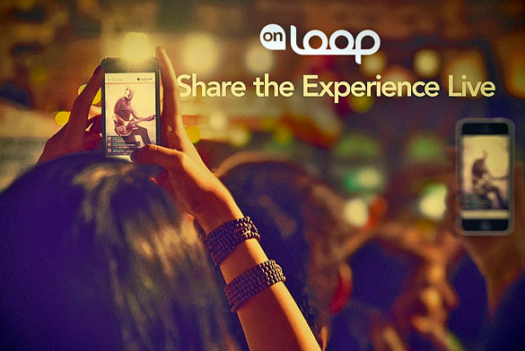 onLoop lets you experience live events with your friends