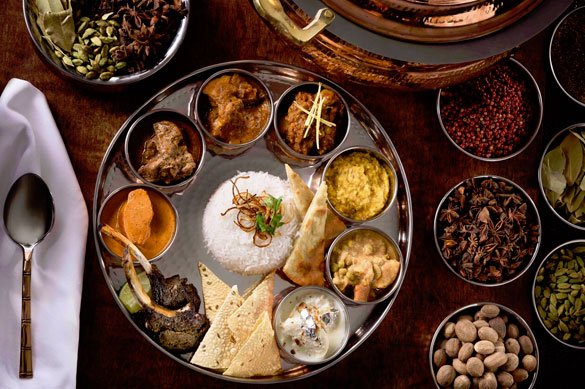 Ideal for sharing, Jaya's Thali Platter