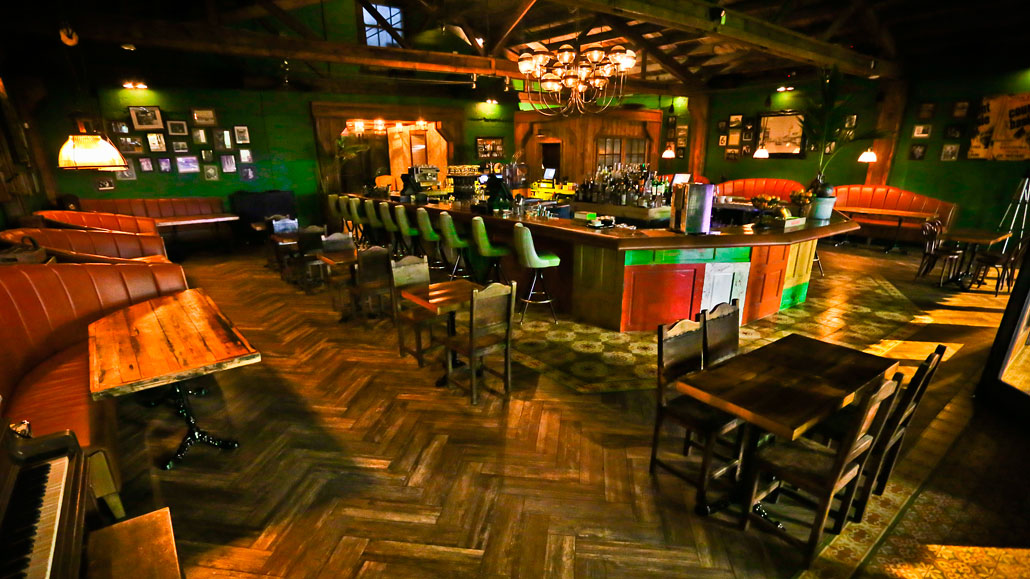 Interior bar area
