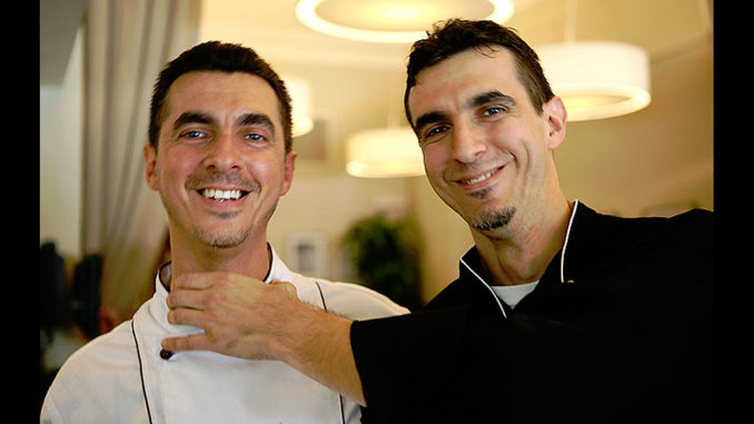 Chefs Roberto and Emanuele Bearzi