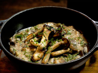 Papa Seca con Champinones is a hearty Peruvian dish with potatoes and mushrooms (photo: Jennifer Kane)