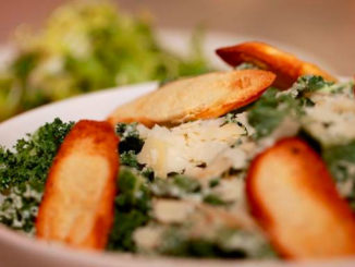 Kale Caesar Salad – 94 calories Restaurant: Brasserie Azur