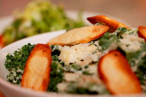 Kale Caesar Salad – 94 calories Restaurant: Brasserie Azur
