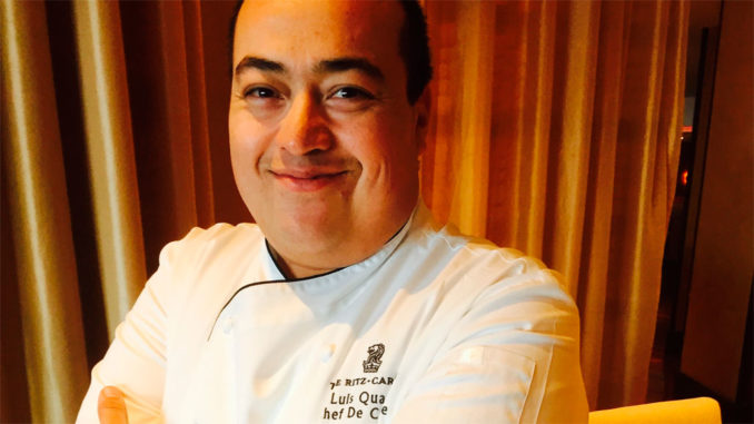 Luis Quant, Chef de Cuisine Ritz-Carlton South Beach