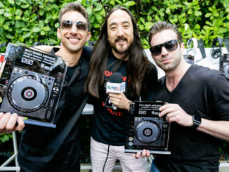 Steve Aoki attends The Music Lounge by iHeartMedia + BMF Media presented by Heineken and Boohoo