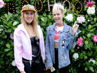 Nervo hangs out at the Boohoo bungalow at The Music Lounge by iHeartMedia x BMF Media