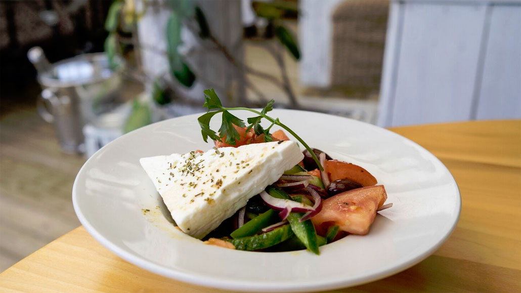 Greek Salad at Kiki on the River, Miami