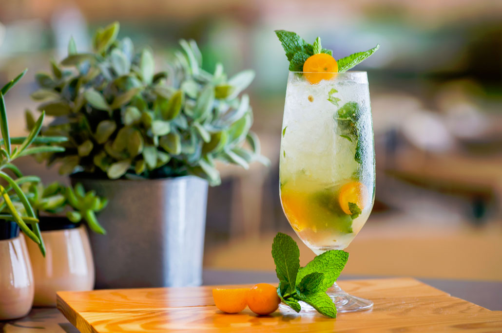 Kumquat Mojito at Sushi Garage, South Beach