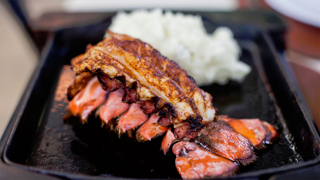 Jumbo Lobster Tail at PM Fish & Steakhouse